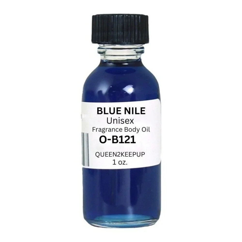 Blue Nile Unisex Body Oil Fresh Floral Clean Fragrance Scent 1 oz